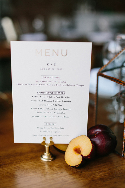 Garden inspired wedding