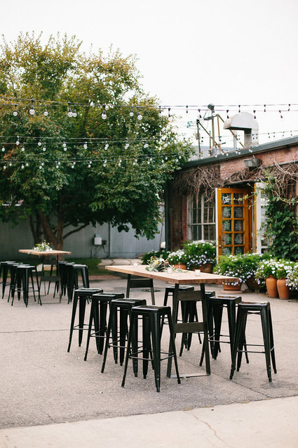 Garden inspired wedding