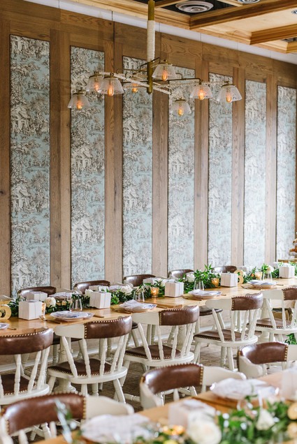 Elegant winter gender neutral baby shower