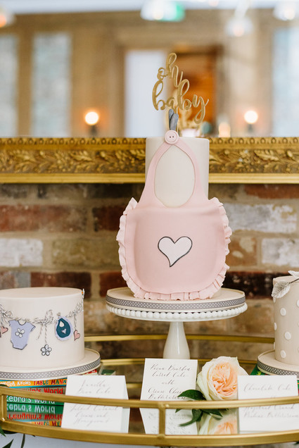 Elegant winter gender neutral baby shower