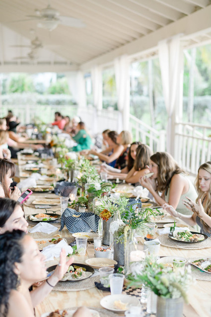 Eucalyptus inspired baby shower