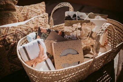 Rustic feminine baby shower