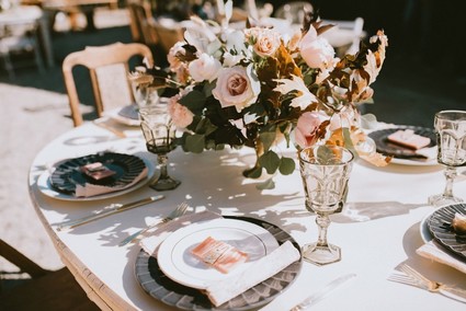 Rustic feminine baby shower