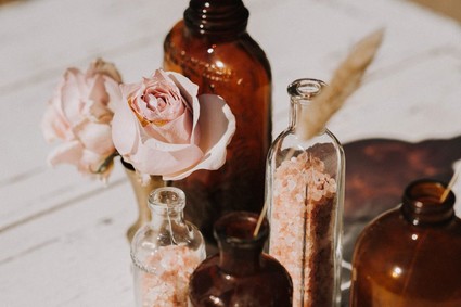 Rustic feminine baby shower