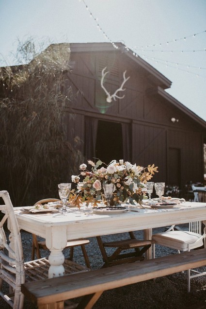 Rustic feminine baby shower