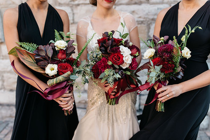 Black wedding dresses