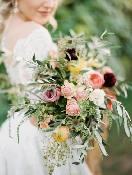 Fall bridal bouquet