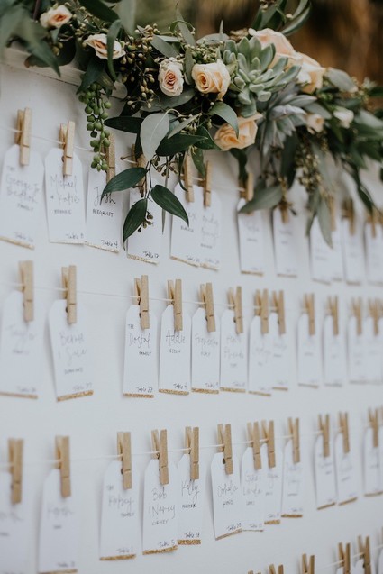 DIY desert wedding