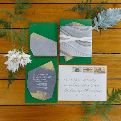 Modern wedding inspiration