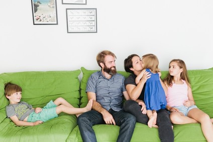 Modern family photos - The Shephard family in Houston