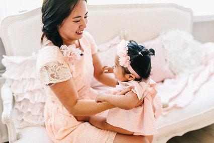 Ice cream and floral 1st birthday party