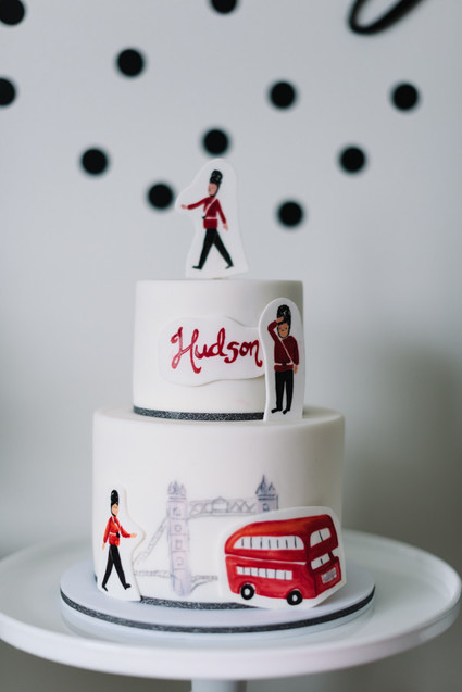 London's Calling first birthday party Inspiration