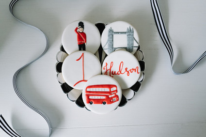 London's Calling first birthday party Inspiration