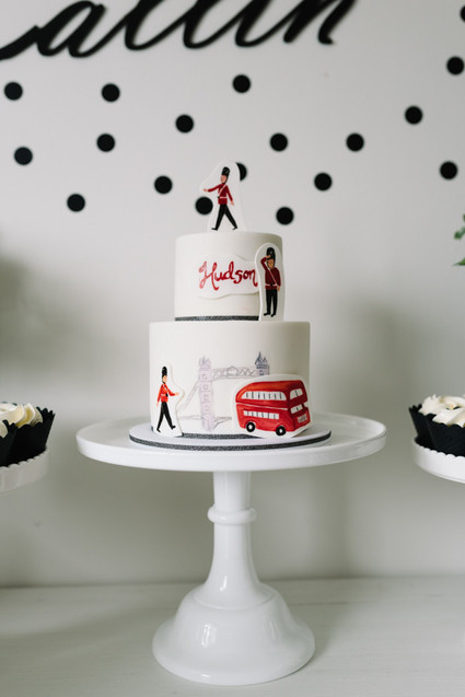 London's Calling first birthday party Inspiration