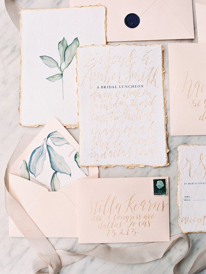 Parisian inspired bridal shower Inspiration