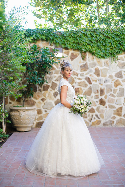 Ines Di Santo wedding dress