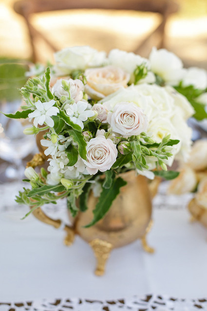 Romantic wedding details