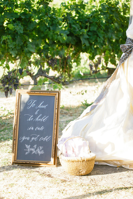 Vineyard wedding ideas