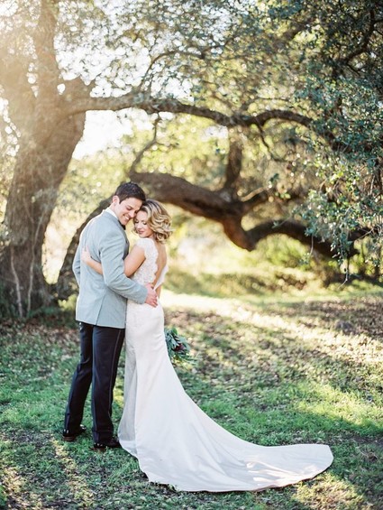 Modern ranch wedding