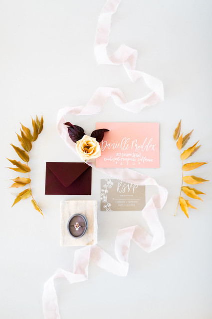 Winter elopement in the desert Inspiration
