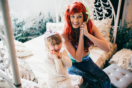 Mermaid 5th birthday party for Lucca Valentine Inspiration