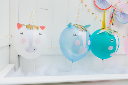 Unicorn balloons