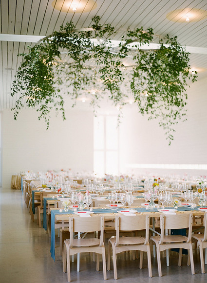 Spring wedding decor