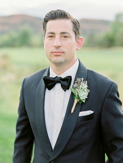 The Black Tux groom