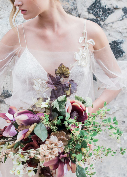 Romantic Greece bridal inspiration