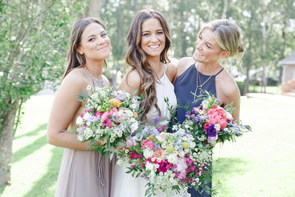 boho lakeside wedding