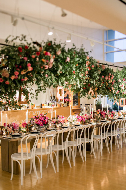 Valentines inspired dinner party