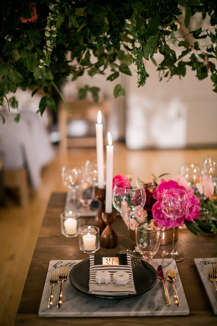 Valentines inspired dinner party