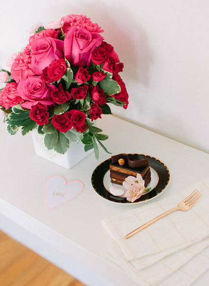 Valentine's Day dinner at home Inspiration