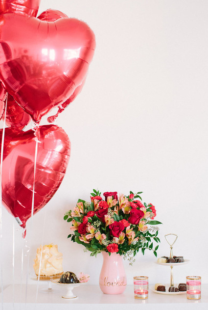 Valentine's Day dinner at home Inspiration