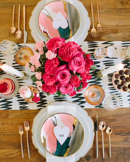 Valentine's Day dinner at home Inspiration
