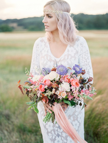Romantic bridal bouquet
