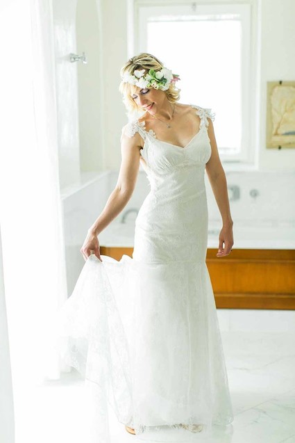 Claire Pettibone wedding dress