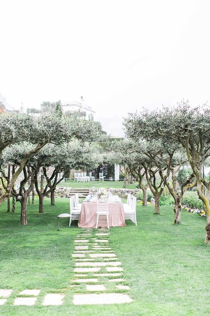 Amalfi coast wedding at Hotel Caruso Inspiration