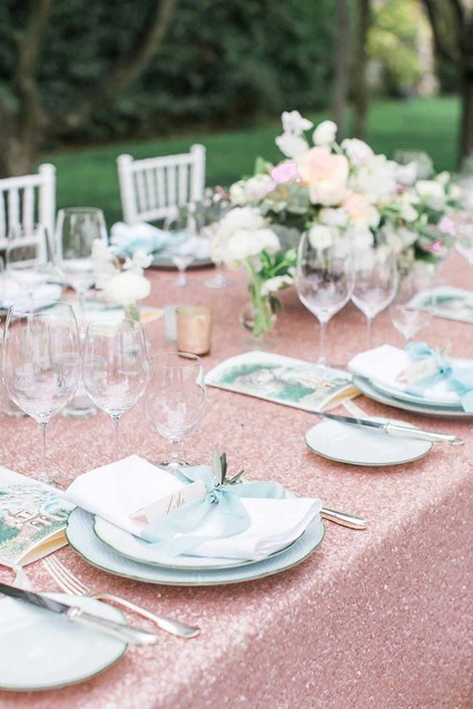 Romantic place setting