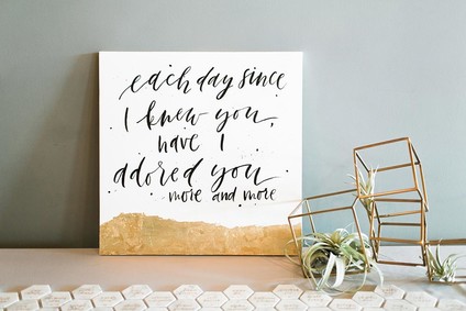 Wedding signage