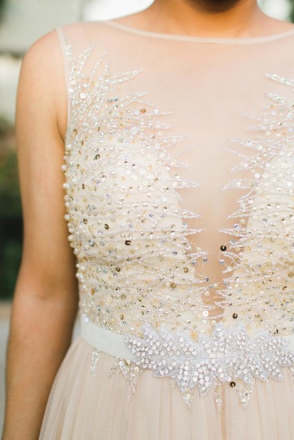 DIY bridal belt
