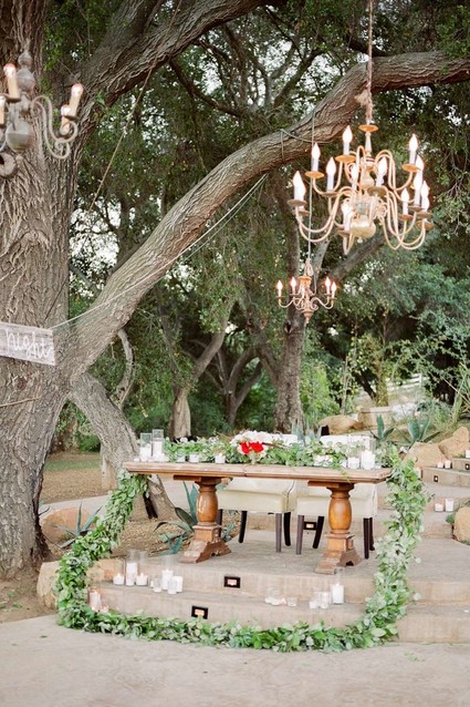 Sweetheart table