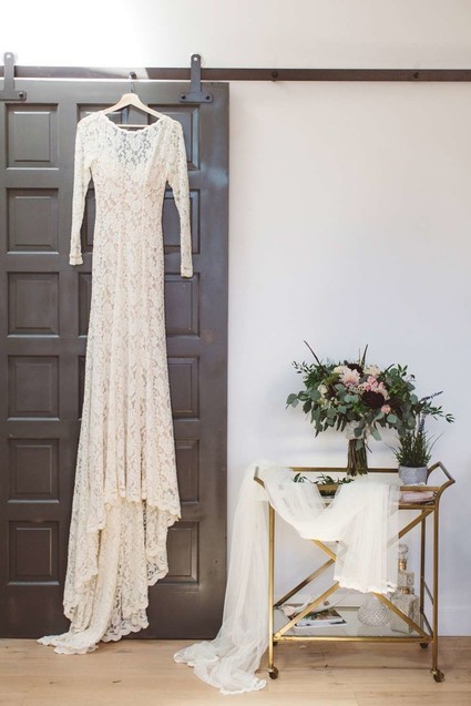 Boho wedding dress
