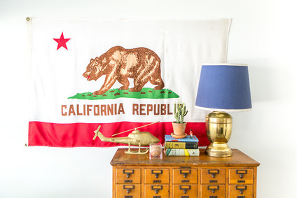 Modern vintage boy's nursery