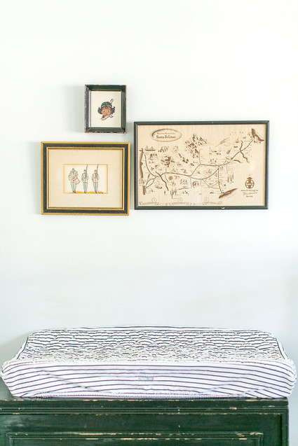 Modern vintage boy's nursery