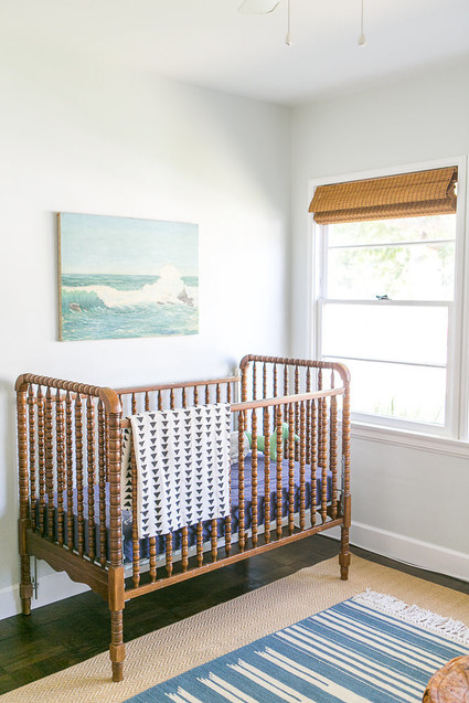 Modern vintage boy's nursery