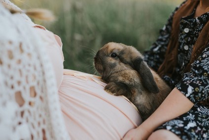 Rustic family maternity photos