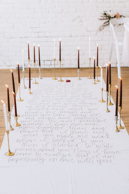 Valentine's Day proposal