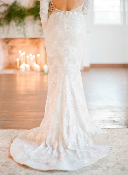 Georgia Reyes wedding gown