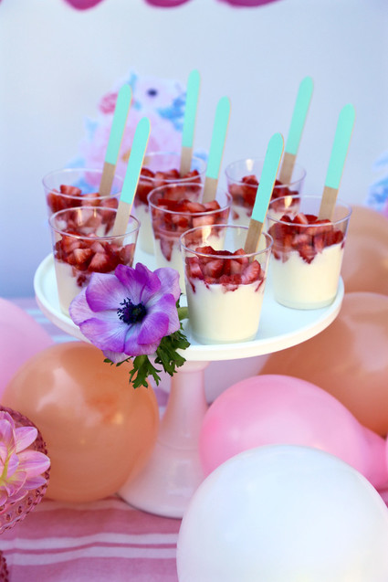 Puppies and posies purple birthday party Inspiration